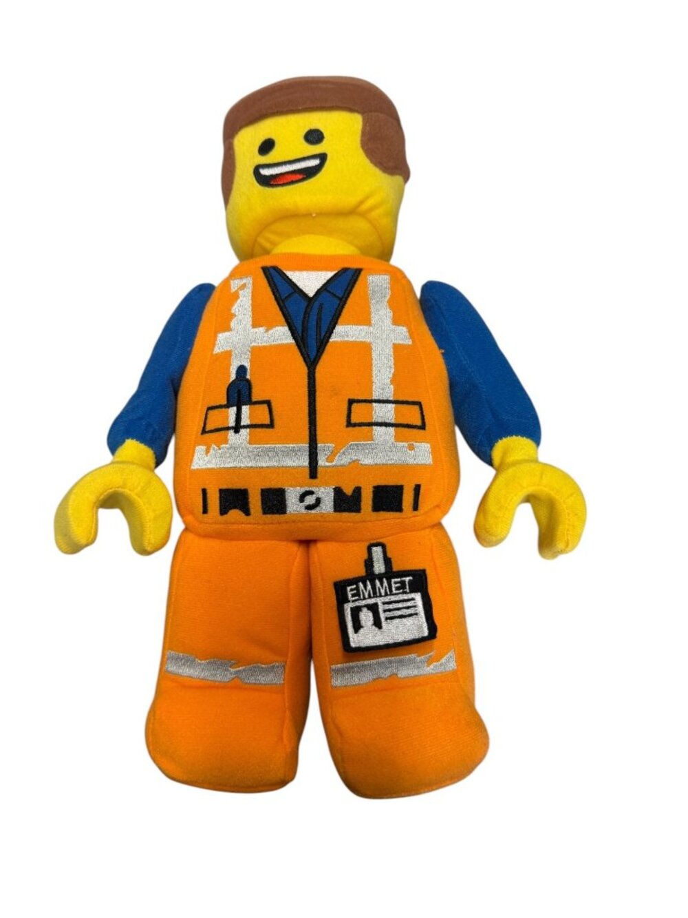 ✨LEGO Emmet Plush Figure Movie Character Stuffed Doll 14” ( preowned)